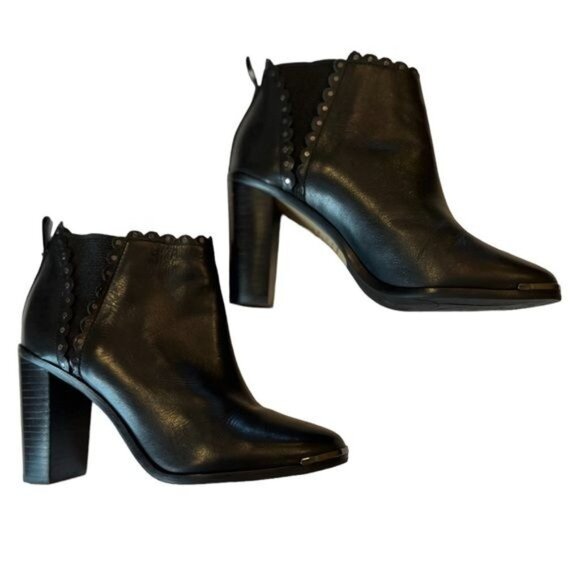 Ted Baker London Nurelyl Bootie In Black Leather US Size 5 EU Size 35.5 - Picture 5 of 13